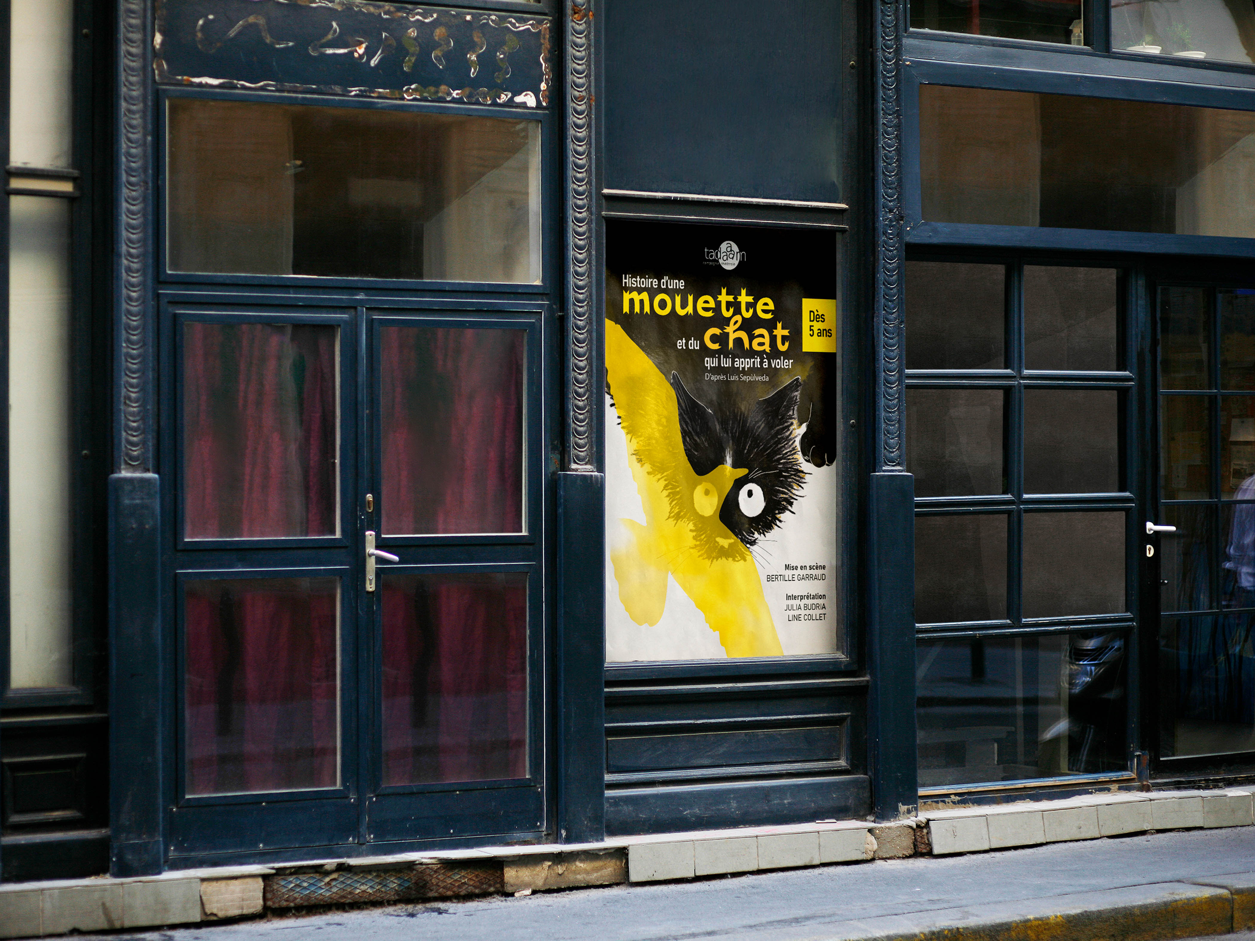 affiche la mouette et le chat