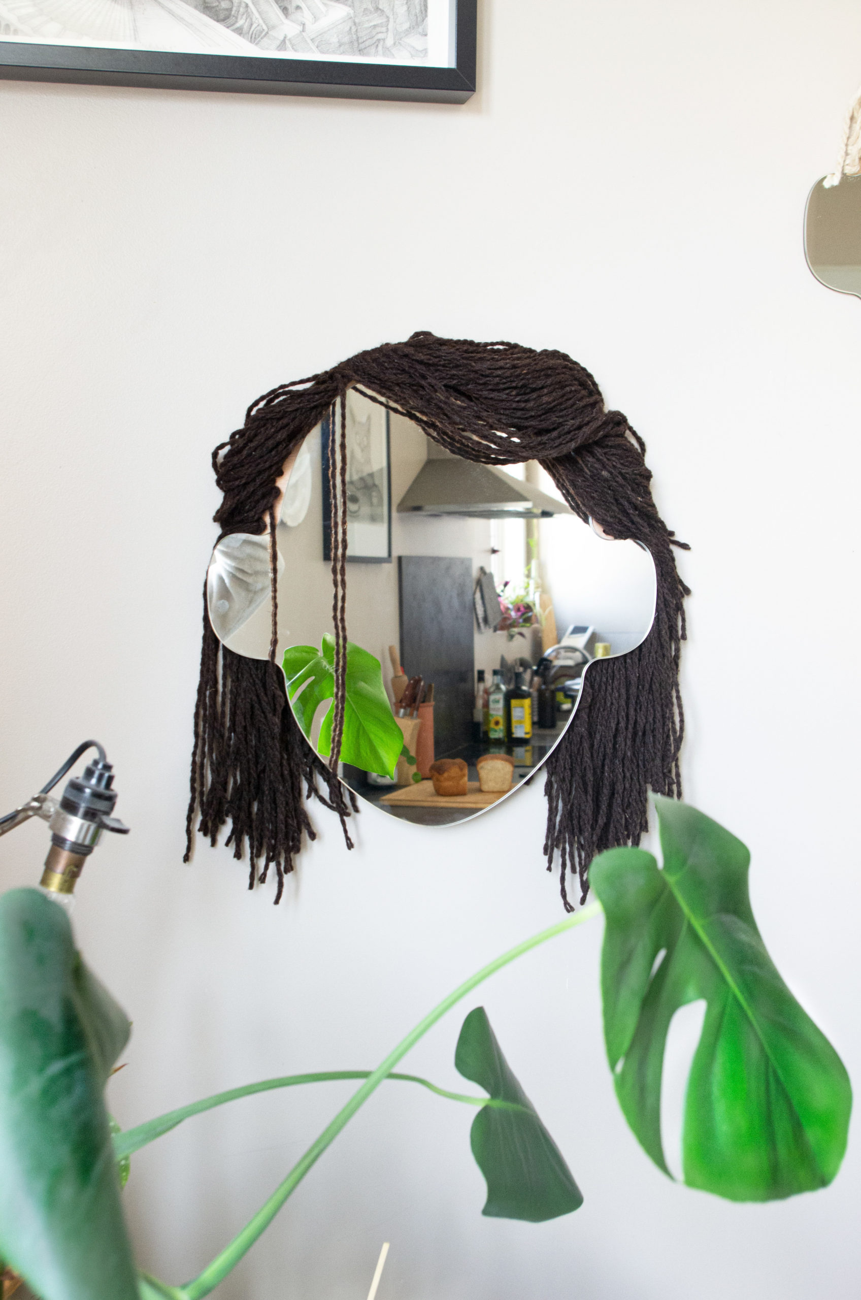 Miroir Alice - coupe courte - coloris BURREL