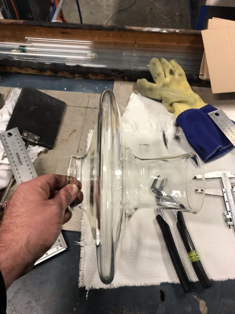 En cours de fabrication - Le vase "Le fleuve des Tartares"