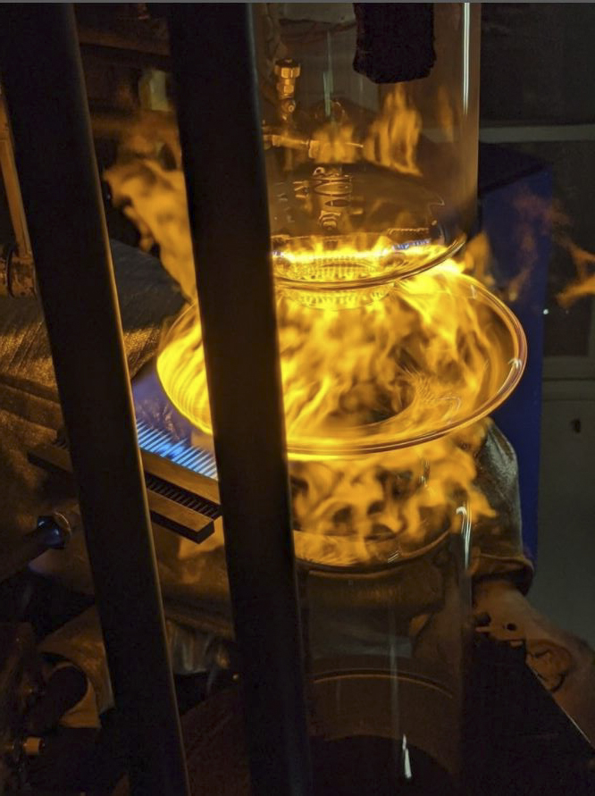 En cours de fabrication - Le vase "Le fleuve des Tartares"